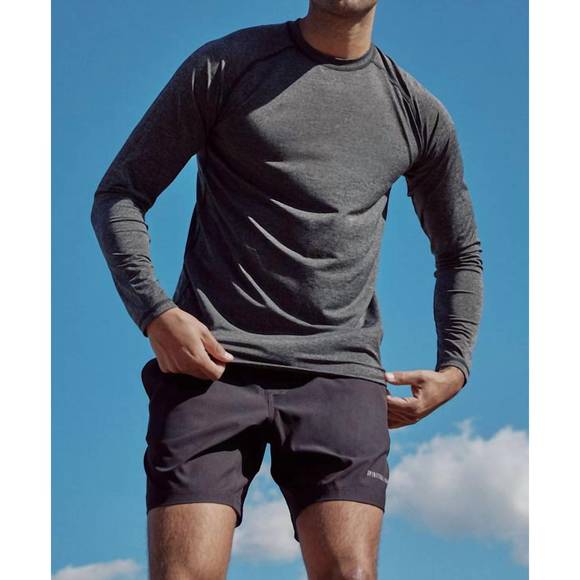 NEW SPIRITUAL GANGSTER aries active long sleeve tee in black - Picture 2 of 4